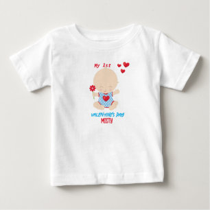 My First Valentines Day  Baby T-Shirt