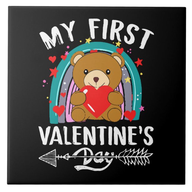 my first valentine's day tile (Front)