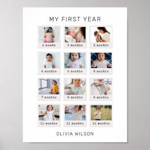 My First Year Poster