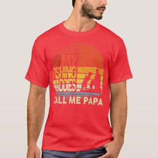 My Fishing Buddies Call Me Papa  Father's Day Men  T-Shirt