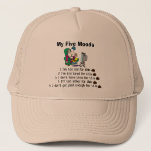 My Five Moods Trucker Hat