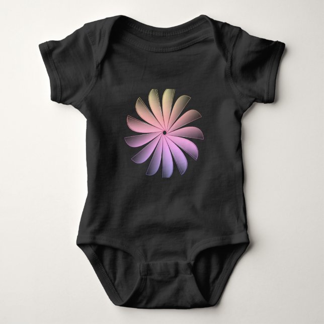 my flower Baby Bodysuit (Front)