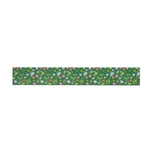 My Flower Design 4 Wraparound Address Label