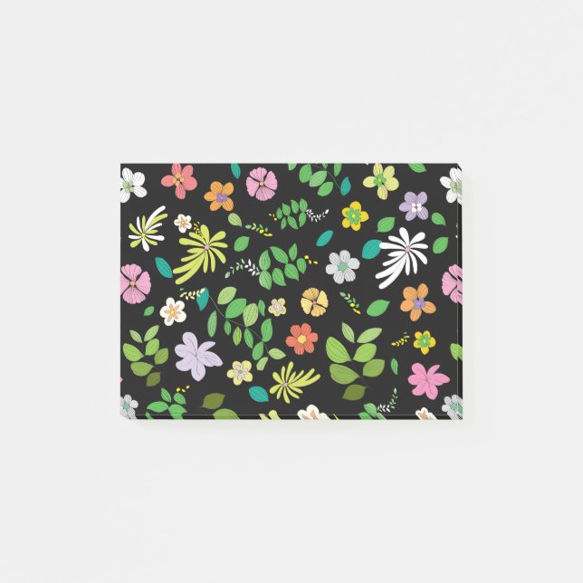 My Flower Design 5 Post-it Notes (Front)