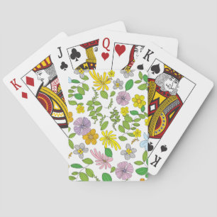 My Flower Design Playing Cards