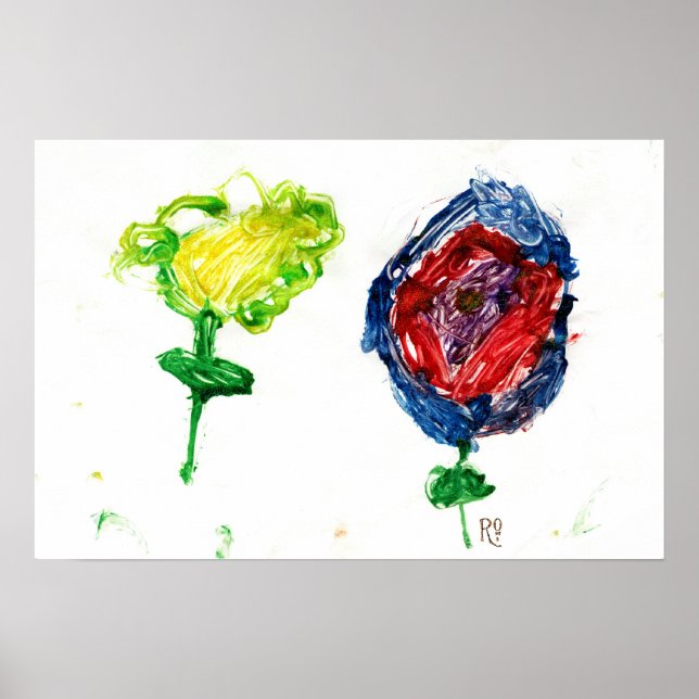 My Flowers Poster (Front)