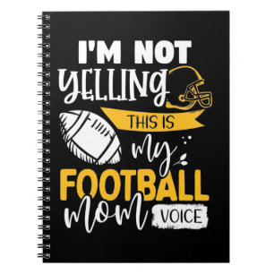 My Football Mum Voice Notebook