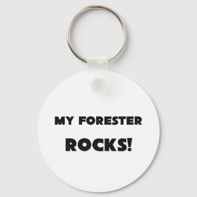 MY Forester ROCKS! Key Ring (Front)