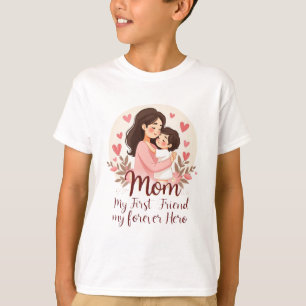 My Forever Hero   Mother’s Day T-Shirt Design