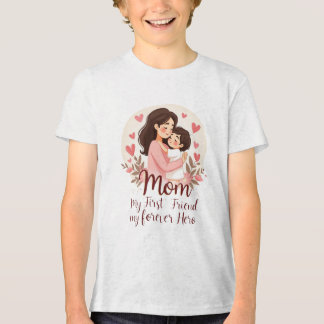 My Forever Hero | Mother’s Day T-Shirt Design Tri-Blend Shirt