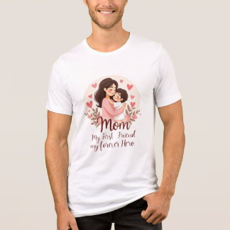 My Forever Hero | Mother’s Day T-Shirt Design Tri-Blend Shirt