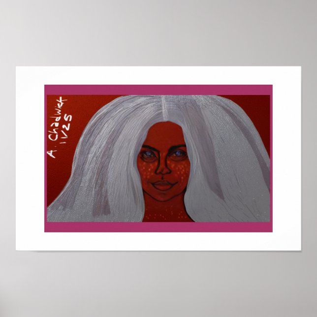 My Freckles Are My Positivity Symbol Poster (Front)