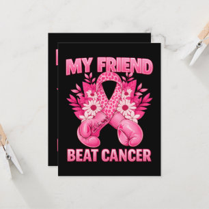 My Friend Beat Cancer Invitation