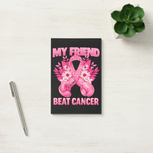 My Friend Beat Cancer Post-it Notes