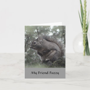 My Friend Fuzzy Card