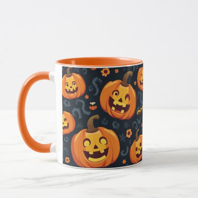 My friend jack o lantern mug (Left)