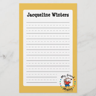 My Friend Maisy Colourful Circle Design Stationery