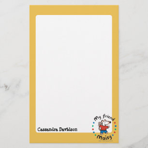 My Friend Maisy Colourful Circle Design Stationery