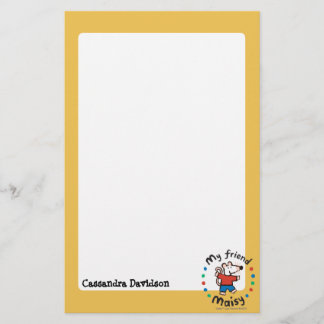 My Friend Maisy Colourful Circle Design Stationery