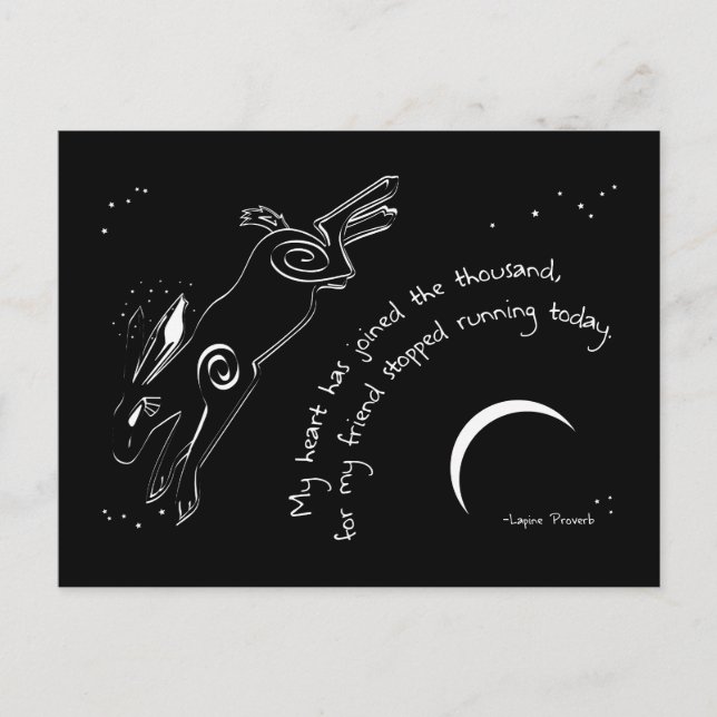 MY FRIEND POSTCARD (Front)