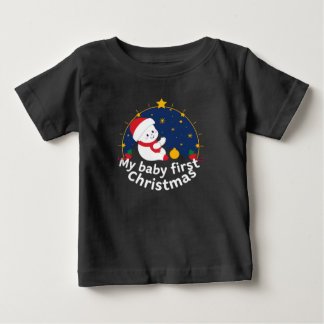 My Frist Christmas Baby T-Shirt