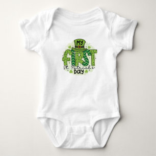 My Frist St Patrick Day Baby Bodysuit