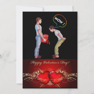My Funny Gay Valentine Holiday Card