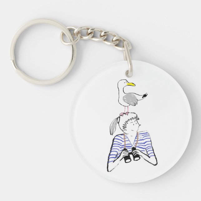 My funny gull. Elea Key Ring (Front)