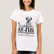 "My Fur-ever Valentine" Dalmatian background print