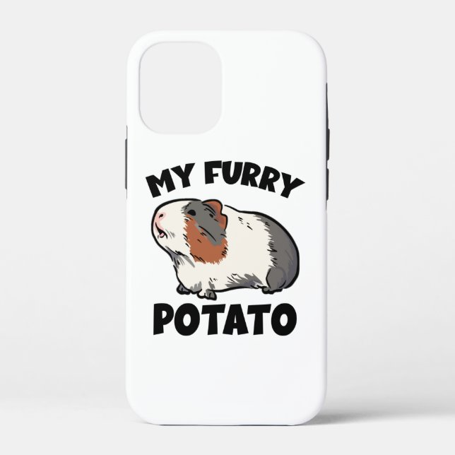My furry potato guinea pig Case-Mate iPhone case (Back)