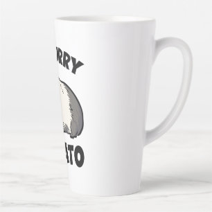My furry potato guinea pig latte mug
