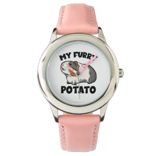 My furry potato guinea pig watch