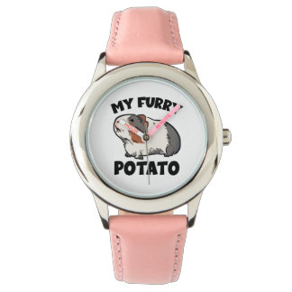 My furry potato guinea pig watch