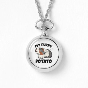 My furry potato guinea pig watch