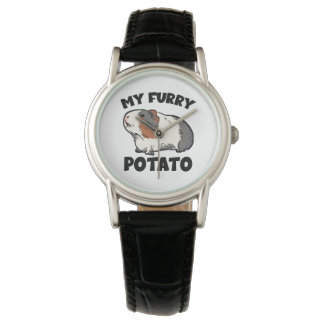 My furry potato guinea pig watch