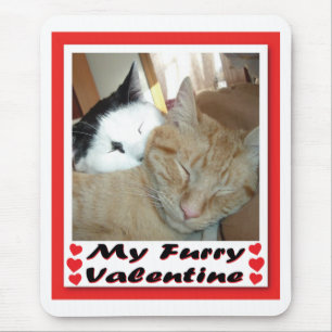 My Furry Valentine Mouse Mat
