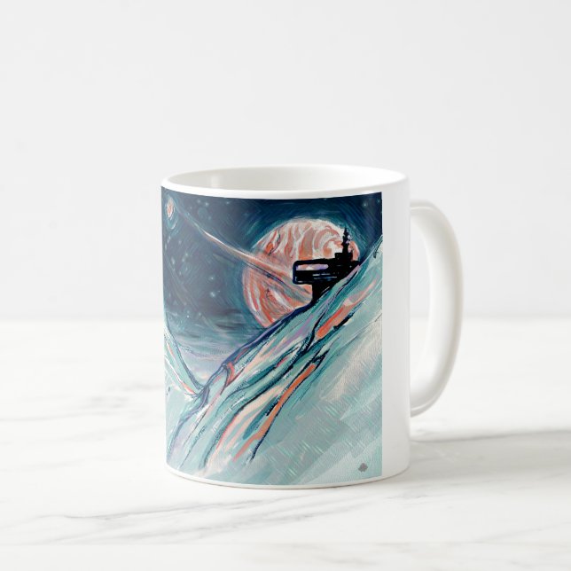My Future Home in Space Coffee Mug (Front Right)