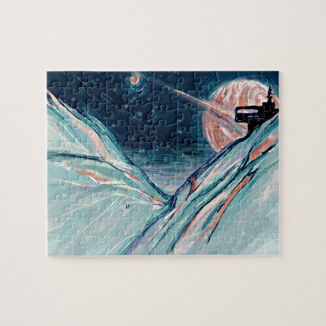 My Future Home in Space Jigsaw Puzzle (Horizontal)