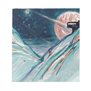 My Future Home in Space Notepad