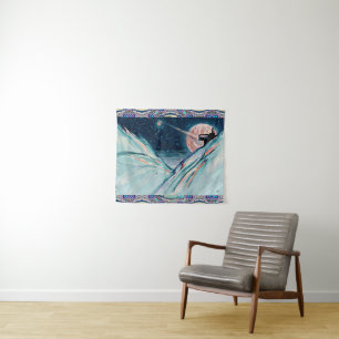 My Future Home in Space Tapestry