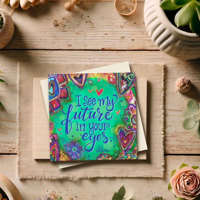 My Future Quote Pretty Valentine Floral Fun (Creator Uploaded)