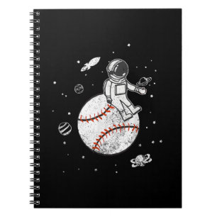 My Game Is Out Of This World! Baseball Spaceman Notebook
