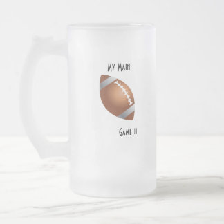My Game Mug!! Frosted Glass Beer Mug