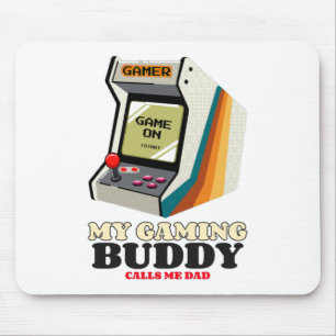 My Gaming Buddy Calls Me Dad Mouse Mat