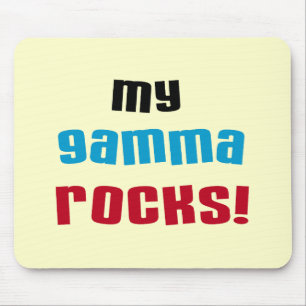 My Gamma Rocks T-shirts and Gifts Mouse Mat