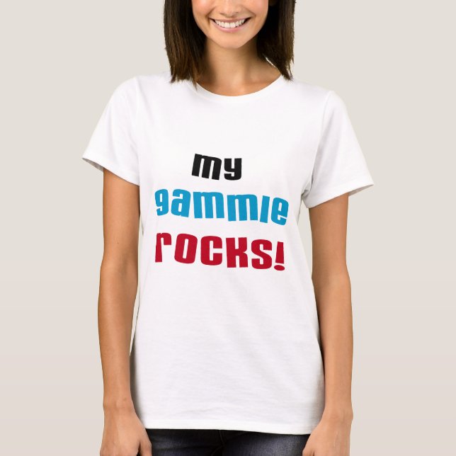 My Gammie Rocks T shirts and Gifts (Front)
