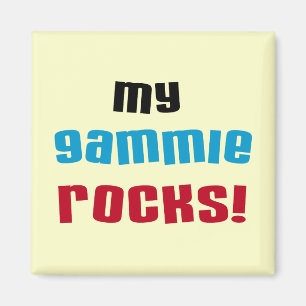 My Gammie Rocks T shirts and Gifts Magnet