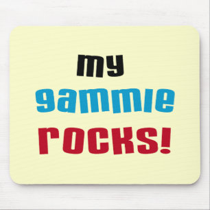 My Gammie Rocks T shirts and Gifts Mouse Mat