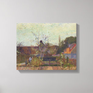 My Garden in Spring Canvas Print