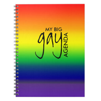My Gay Agenda notebook